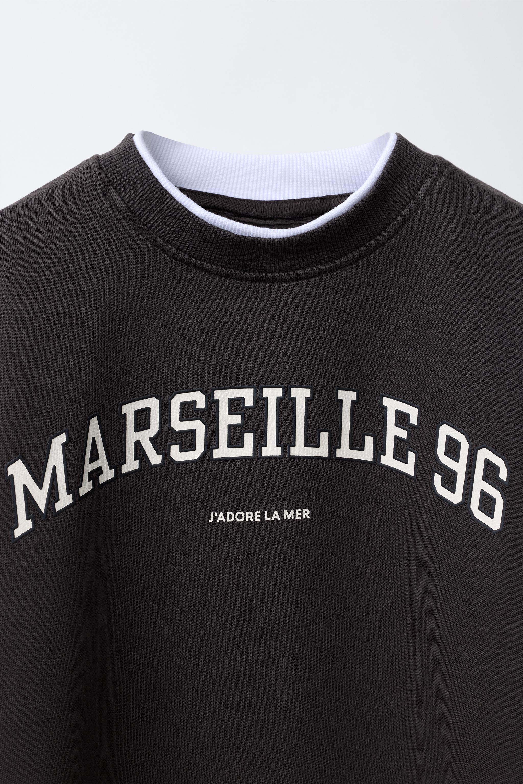 ENSEMBLE SWEAT-SHIRT ET LEGGING FLARE À INSCRIPTION